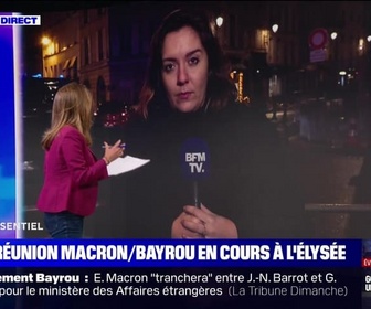 Replay Week-end direct - Réunion en cours entre Macron et Bayrou à l'Elysée - 22/12