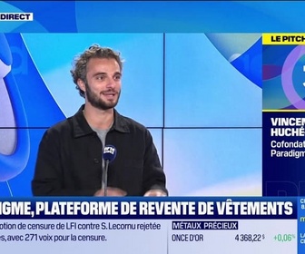 Replay Good Morning Business - Le Pitch : Paradigme, plateforme de revente de vêtements - 17/10