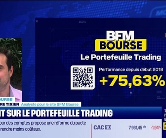 Replay BFM Bourse - Le point sur le portefeuille trading - 18/11