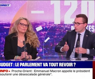 Replay Le 120 minutes - Budget : le Parlement va tout revoir ? - 13/10