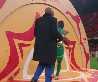 Replay Coupe d'Afrique des Nations de football - La remise de la coupe