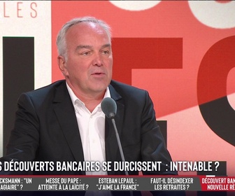 Replay Les Grandes Gueules - Les règles sur les découverts bancaires dès 200 euros vont bientôt se durcir : intenable ?