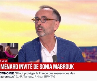 Replay 100% Mabrouk - Robert Ménard, maire DVD de Béziers, dénonce le double langage de LFI