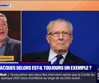 Replay Politique Première - ÉDITO - Jacques Delors était un authentique social-démocrate [...] ce que n'est pas Emmanuel Macron