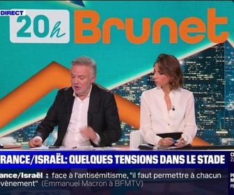 Replay 20h Brunet - France/Israël : quelques tensions dans le stade - 14/11