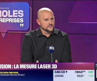 Replay Paroles d'entreprises - Mickael Frohlich (Ctec-Vision) : Ctec-Vision, la mesure laser 3D - 07/06
