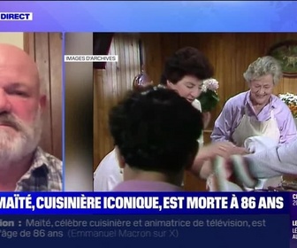 Replay News Box - Maïté, cuisinière iconique, est morte à 86 ans - 21/12