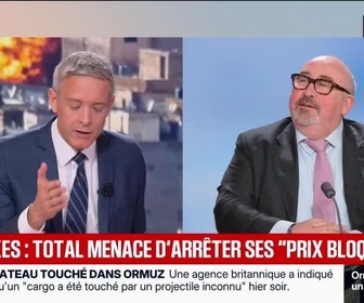 Replay BFM Première - BFM éco : Surtaxes, Total menace d'arrêter ses prix bloqués - 06/05