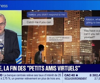Replay Culture IA : En Chine, la fin des petits amis virtuels, par Anthony Morel - 16/07