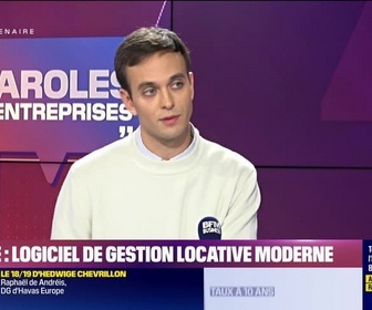 Replay Paroles d'entreprises - Alex Chauvin (Rivage) : Rivage, logiciel de gestion locative moderne - 20/12