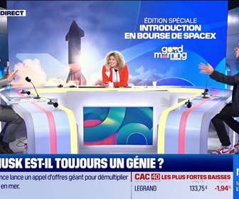 Replay Good Morning Business - Jean-Baptiste Huet face à Anthony Morel : Elon Musk est-il toujours un génie ? - 12/06