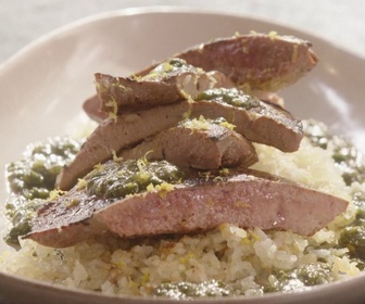 Replay Petits Plats en équilibre - Foie de veau au pesto