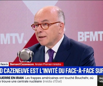 Replay Face à Face - Frappes américaines sur l'Iran: Je pense que Donald Trump a fait une faute considérable, déclare Bernard Cazeneuve, ancien Premier ministre