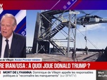 Replay BFM Politique - Guerre au Moyen-Orient: Il faut montrer aux Américains qu'ils sont dans une impasse (...) et rétablir le principe du respect de la souveraineté des états, assure Dominique de Villepin