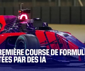 Replay Good Morning Business - La première course de Formule 1 pilotées par des IA