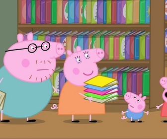 Replay Peppa Pig - S3 E4 - La bibliothèque