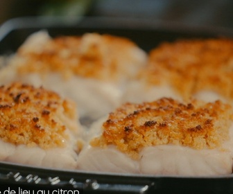 Replay Petits Plats en équilibre - Crumble de lieu au citron