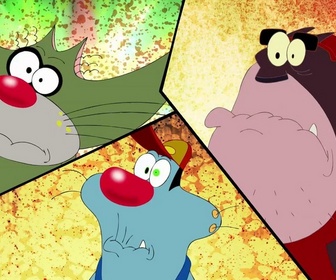Replay Oggy et les cafards - S04 E41 - Contrôle technique!