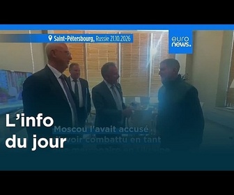 Replay L'info du jour | 22 octobre 2026 - Mi-journée