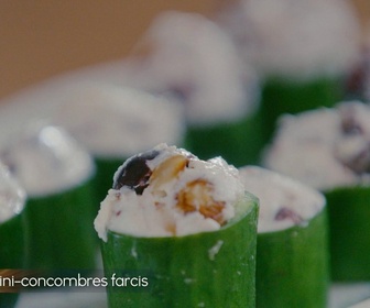 Replay Petits Plats en équilibre - Petits plats à emporter - Mini-concombres farcis ou RDV si équipe FR tjrs en lice