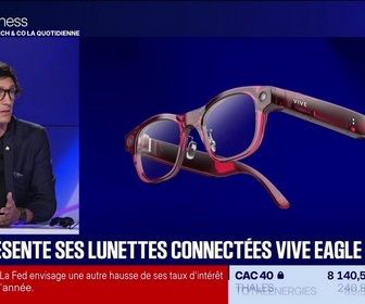 Replay Tech & Co, la quotidienne - Thomas Dexmier (HTC VIVE) : HTC présente ses lunettes connectées Vive Eagle - 16/09