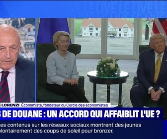 Replay Parlons info ! - Droits de douane : un accord qui affaiblit l'UE ? - 29/07