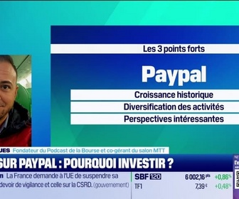 Replay Tout pour investir - La valeur du jour : Zoom sur Paypal, pourquoi investir ? - 24/01