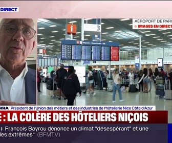 Replay Apolline de 9 à 10 - Grève des contrôleurs aériens: Éric Abihsirra (Umih) dénonce une situation intolérable et des vagues d'annulations dans les hôtels