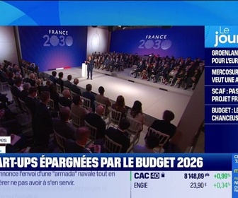 Replay Good Morning Business - Les starts-ups épargnées par le budget 2026