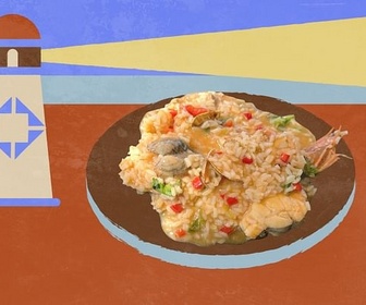 Replay À vos marmites ! - La recette - L'arroz de peixe e marisco