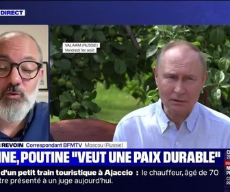 Replay BFM Story - Story 2 : Guerre en Ukraine : Poutine veut une paix durable - 01/08