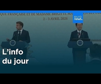 Replay L'info du jour | 3 avril 2026 - Soir