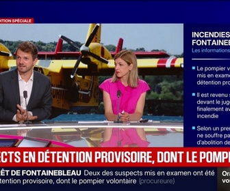 Replay BFM Grand Soir - Deux suspects en détention provisoire, dont le pompier - 15/07