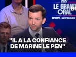 Replay Le Grand Oral 2027 - Jean-Philippe Tanguy, député RN, estime que Jordan Bardella n'avait pas à être au Medef