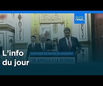 Replay L'info du jour | 5 janvier 2026 - Soir