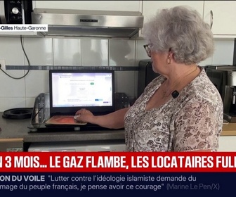 Replay BFM Première - Le prix repère de vente du gaz augmente de 5,6 % au 1er septembre