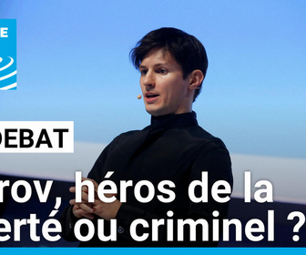 Replay Le Débat - Garde à vue du patron de Telegram en France : Pavel Durov, un héros de la liberté ou un criminel ?