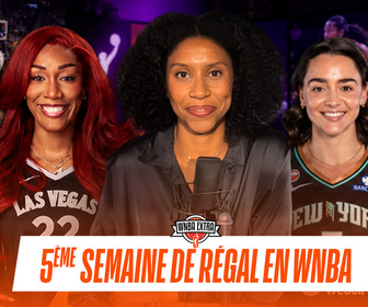 Replay WNBA Extra (09/06) : A'ja Wilson en feu, Pauline Astier est notre joueuse française de la semaine.