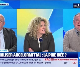 Replay Face à Lechypre - Emmanuel Lechypre face à Jean-Marc Daniel : Nationaliser ArcelorMittal, la pire idée ? - 20/11