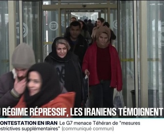 Replay 20H BFM - Ils tuent tout le monde: ces Iraniens qui ont fui leur pays témoignent de la situation