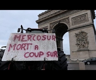 Replay Des centaines d'agriculteurs à Paris pour dire non à l'accord UE-Mercosur
