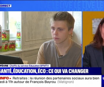 Replay Le Live BFM - Santé, éducation, éco : ce qui va changer - 15/01