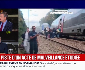 Replay Fauvelle Week-end - Déraillement de train : un rail de 300 kg sur les voies - 12/09