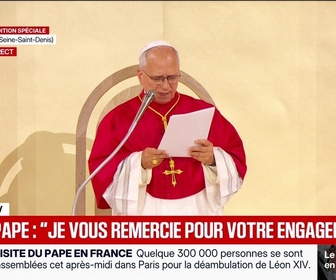 Replay Les émissions spéciales - Édition spéciale : Le Stade de France s'illumine pour le pape - 25/09