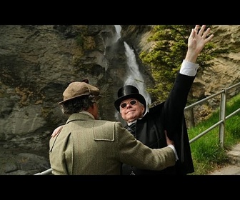 Replay Journée de Sherlok Holmes : des passionnés dans les pas du détective aux chutes de Reinchenbach