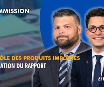 Replay La séance est ouverte ! - Contrôle des produits importés : présentation du rapport - 17/12/2025