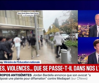 Replay BFM Grand Soir - Blocages, violences... que se passe-t-il dans nos lycées ? - 28/09