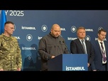 Replay Pourparlers d'Istanbul : l'Ukraine propose d'organiser un sommet Zelensky-Poutine cet été