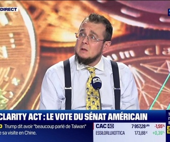 Replay BFM Crypto, les Pros : Clarity Act, le vote du Sénat américain - 15/05
