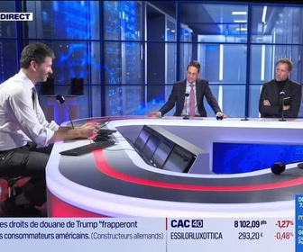 Replay BFM Bourse - La Data Room : 25% = les taxes auto annoncées par D. Trump - 19/02